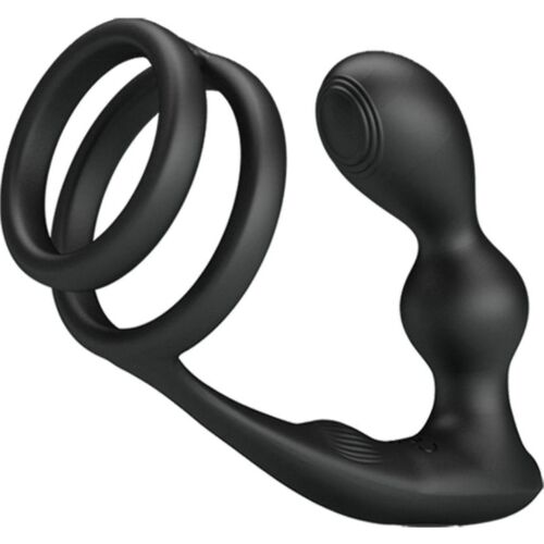 Δαχτυλίδι και Plug Anal Pretty Love Marshall με τηλεχειριστήριο