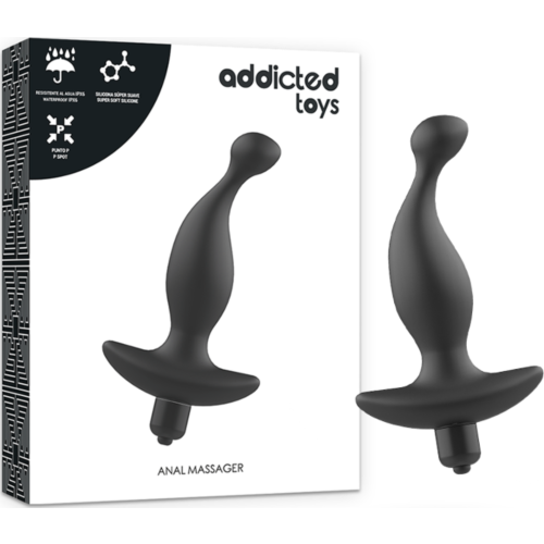 Μασάζ Διεγέρτης Addicted Toys Modelo 1 με Ισχυρές Δονήσεις