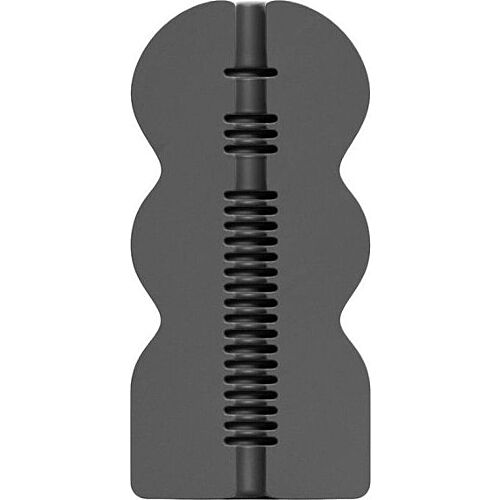 Αυνανιστήριο ALL BLACK Pookie με ρεαλιστική υφή