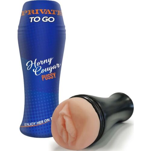 Αυνανιστήριο PRIVATE Horny Cougar To Go - Συμπαγής Σχεδίαση