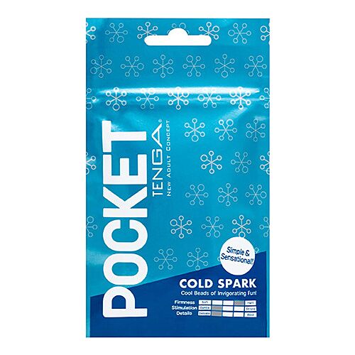 Αυνανιστήριο Tenga Pocket Cold Spark με δροσιστική αίσθηση