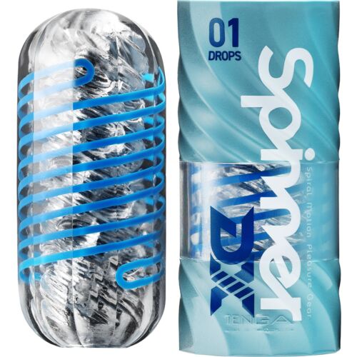 Αυνανιστήριο Tenga Spinner DX 01 Drops με Γυρίζουσες Υφές