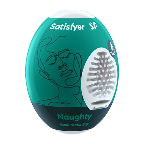 Αυγό Αυνανιστήριο Satisfyer Naughty | Ρεαλιστική Στήριξη