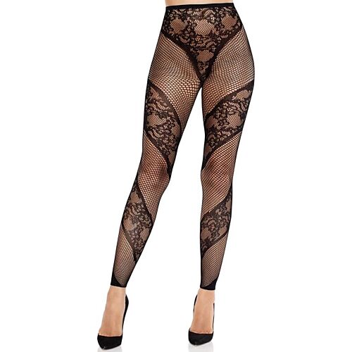 Κάλτσες Leg Avenue Lace and Net Illusion για στυλ και άνεση