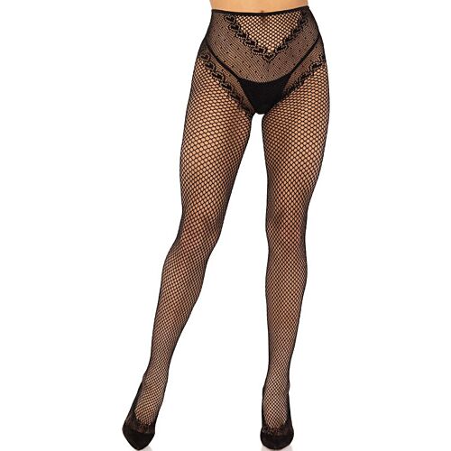 LEG AVENUE Crotchless Fishnet Καλσόν