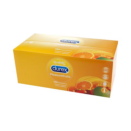 Προφυλακτικά Durex Pleasure Fruits με φρουτώδη αρώματα