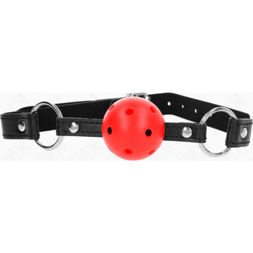 Δονητής KINK HOLLOW HARD RED BALL 4.5 CM