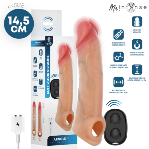 Θήκη Πέους MR. INTENSE Arnold M 14.5 εκ. Δόνηση