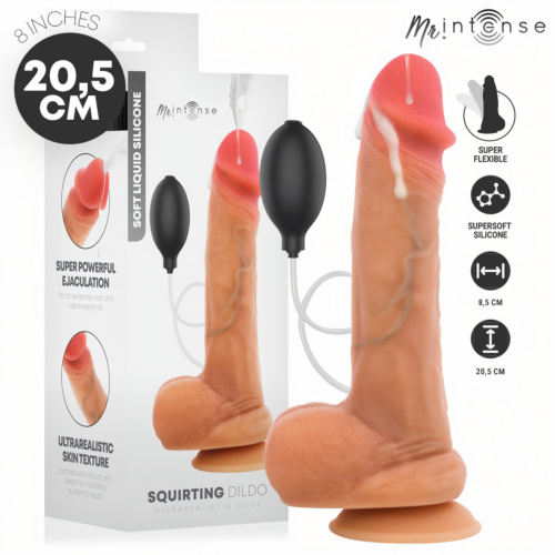 Δονητής MR. INTENSE Danny 20.5 cm με λειτουργία εκσπερμάτωσης