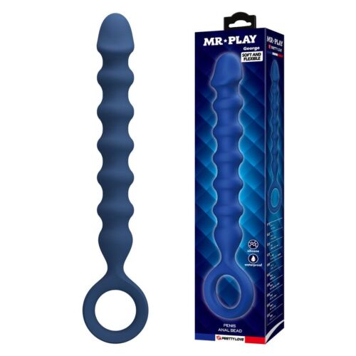 Μπίλιες MR PLAY Blue Silicone με Σφήνα 34mm - 28.5cm