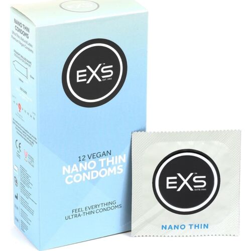 Προφυλακτικά Exs Nano Thin | Αίσθηση δέρμα με δέρμα