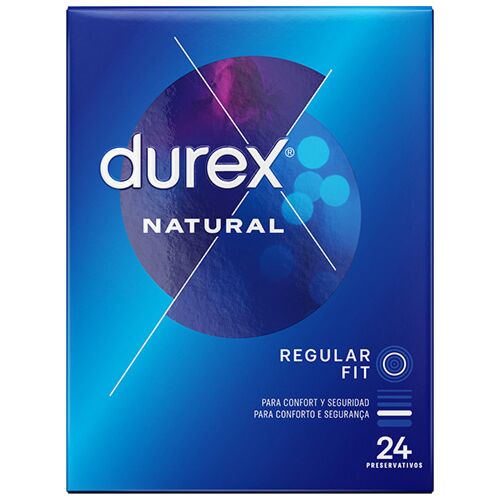Προφυλακτικά Durex Natural με εύκολη τοποθέτηση