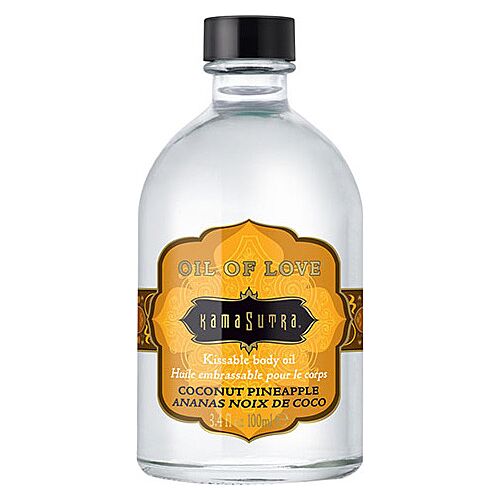 Λάδι Σώματος Kamasutra Oil of Love με γεύση ανανά-καρύδας