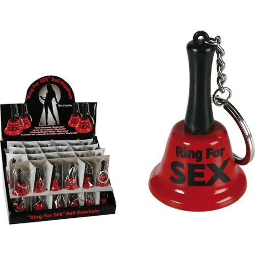 Φάρσα Llavero Campanitaring με αστεία φράση