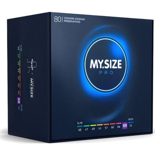 Προφυλακτικά MY SIZE PRO 69 MM με πολύ λεπτή κατασκευή