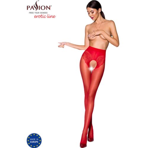 Κάλτσες Passion Woman TIOPEN 006 με διακοσμητικό εσώρουχο