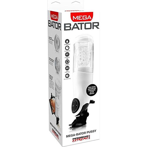 Αυνανιστήριο Extreme Toyz Mega Bator με 15 μοτίβα δόνησης