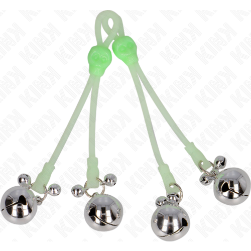 Pinzas KINK NIPPLE GRIP με ηχητικό καμπανάκι