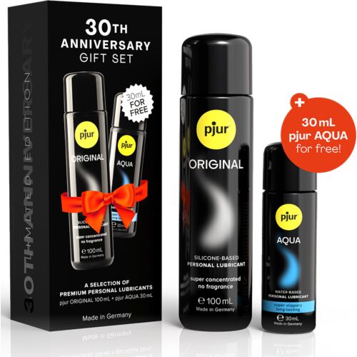 Λιπαντικά Pjur Combo 30th Gift Set για ερωτικές σχέσεις