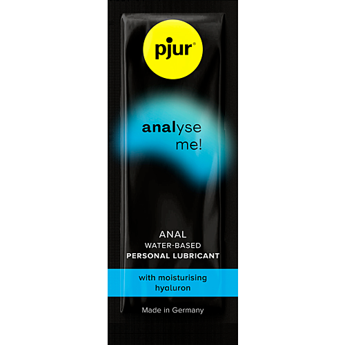 Λιπαντικό νερού PJUR ANALYSE ME ANAL 2 ML με υαλουρονικό οξύ