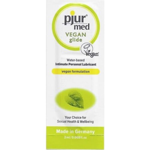 Λιπαντικό PJUR MED VEGAN GLIDE 2 ML - Χωρίς συντηρητικά