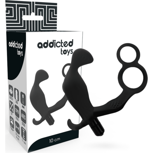 Δαχτυλίδι ADDICTED TOYS με διπλό plug