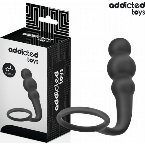 Προβολέας Πρωκτικός Addicted Toys Modelo 1 με Δαχτυλίδι Διέγερσης