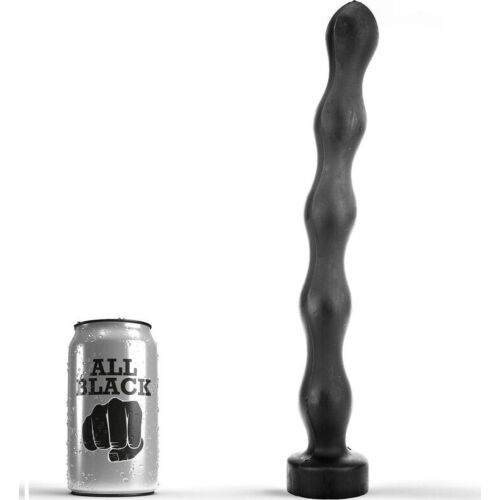 Πλαστικό Αλλάγης ALL BLACK Buttplug 32 εκ.