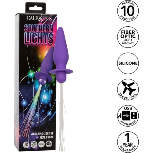 Plug Anal CALEXOTICS Southern Lights με Δόνηση