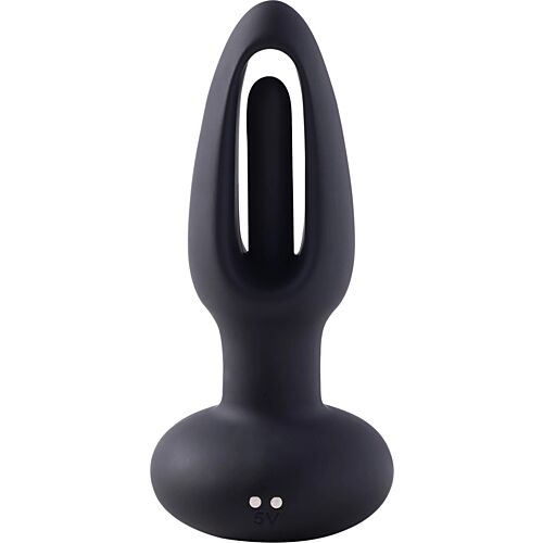 Plug Anal Honey Play Box SNUGGY με γλώσσα δόνησης