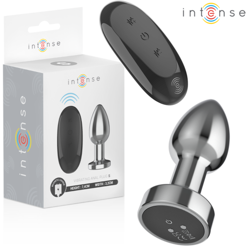 Plug Anal Plug INTENSE με Remote Control και 10 τρόπους δόνησης