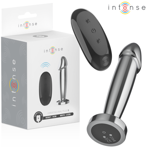 Plug Anal INTENSE S με Τηλεχειριστήριο και 10 Δονήσεις