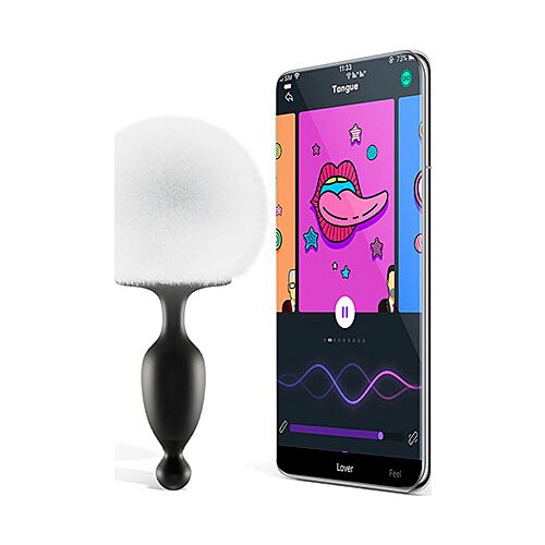 Plug anal Magic Motion Bunny με κομμάτι