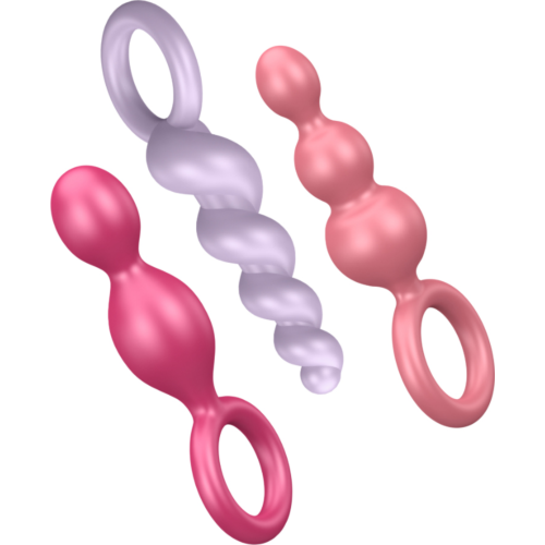 Plug anal Satisfyer Plugs Set 3 Μικροί με τρία μεγέθη