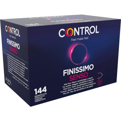 Προφυλακτικά CONTROL Finissimo Senso 144 τεμάχια