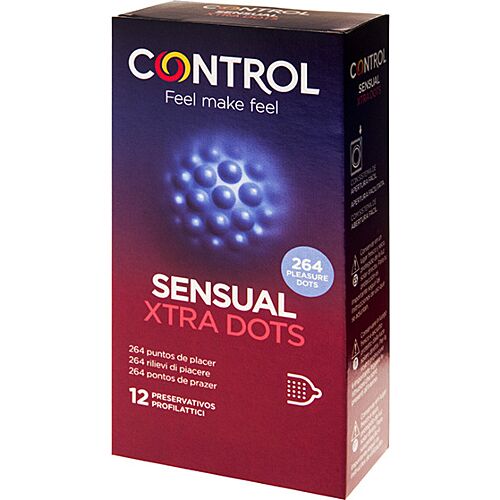 Προφυλακτικά CONTROL XTRA DOTS με 264 σημεία ευχαρίστησης