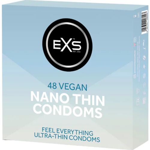 Προφυλακτικά Exs Nano Thin 48s με άνετη εφαρμογή