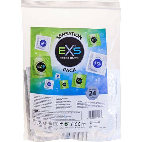 Προφυλακτικά Exs Sensation Pack 24 Τεμάχια