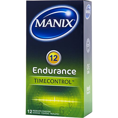 Προφυλακτικά Manix Endurance με Lidocaína 12 Τεμάχια