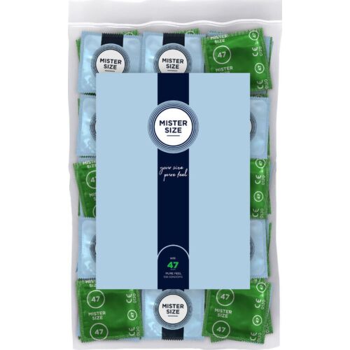 Προφυλακτικά MISTER SIZE XS 47 mm με άριστη εφαρμογή