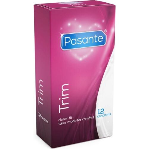 Προφυλακτικά Pasante Trim 12 Τεμάχια με Extra Λιπαντικό