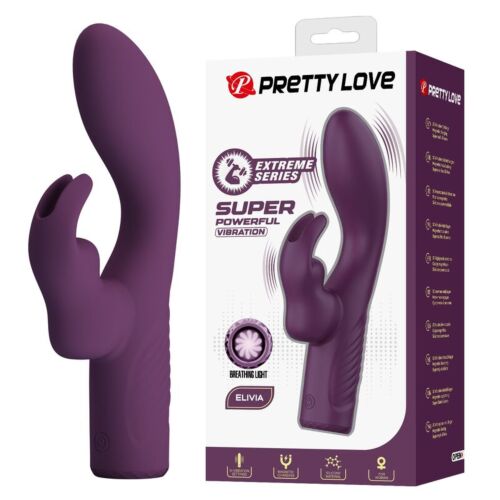 DILDOS OLIVIA Δονητής Rabbit με 10 λειτουργίες