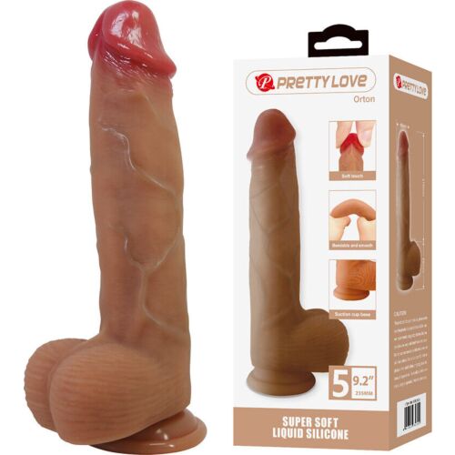 Δονητής PRETTY LOVE ORTON 23.5 cm με βάση αναρρόφησης