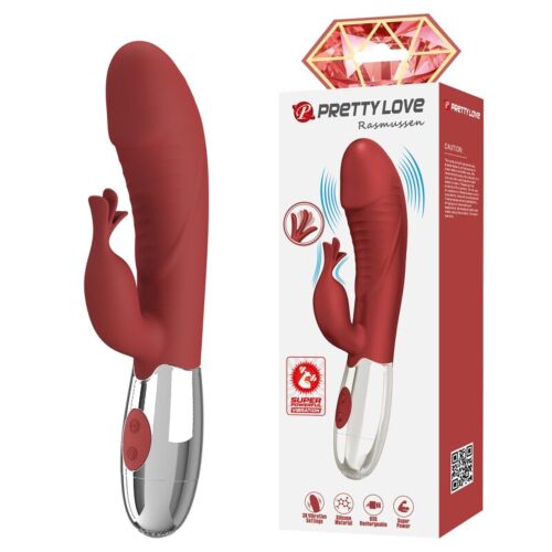 HIGH TECH ROSEWOOD Rabbit Δονητής με 30 λειτουργίες