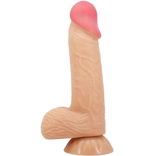 Δονητής DILDOS SLIDING SKIN 20.6 CM με Απορροφητική Βάση