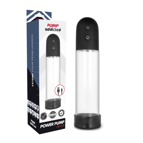 Αντλία Αύξησης Πέους PUMP ADDICTED RX11