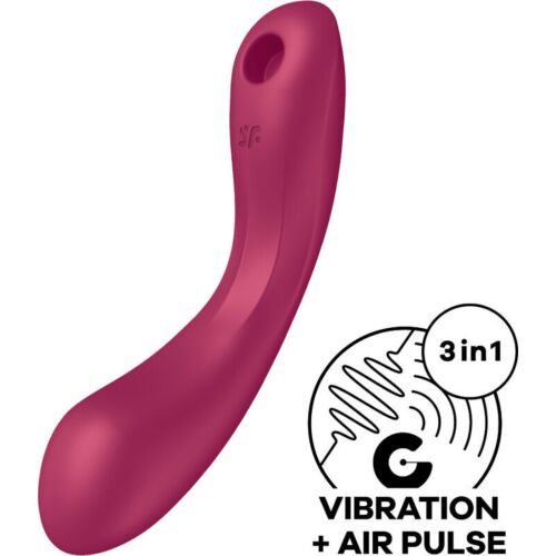 Διεγέρτης Satisfyer Curve Trinity 1 με Στοματική και Κολπική Διέγερση
