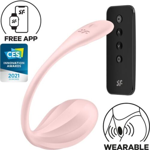 Διεγέρτης SATISFYER Ριγέ Πέταλο με Τηλεχειριστήριο