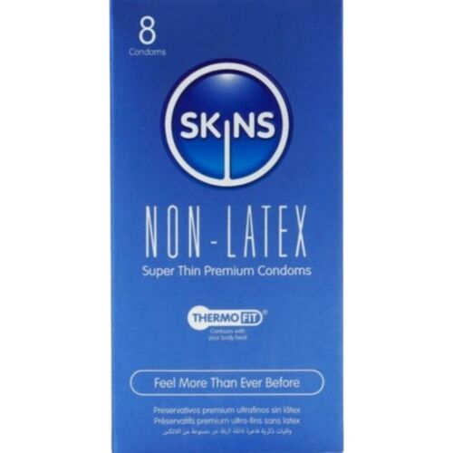 Προφυλακτικά SKINS Χωρίς Latex 8 Τμχ