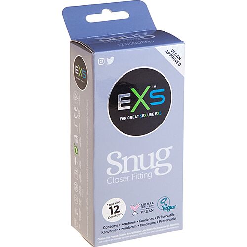 Προφυλακτικά Exs Snug Fit 12s | Άνετη και ασφαλής εφαρμογή